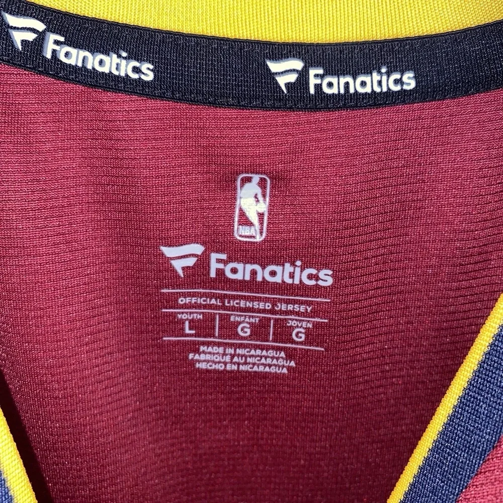 Cleveland Cavaliers Cavs Jersey Youth Large Darius Garland Fanatics NBA